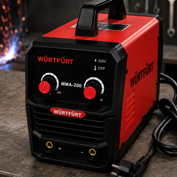 Saldatrice professionale WÜRTFÜRT Germany inverter MMA 200 50/60HZ