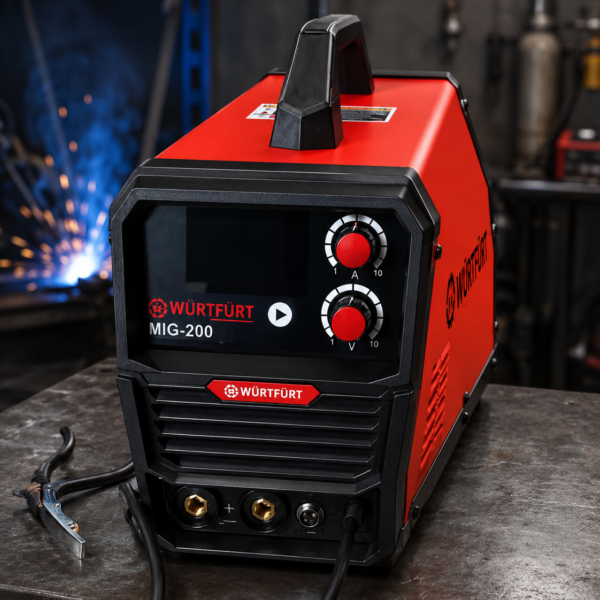 Saldatrice professionale WÜRTFÜRT Germany Inverter MIG 200 NO GAS
