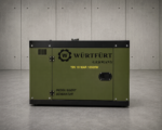  GENERATORE DI CORRENTE DIESEL  WÜRTFÜRT GERMANY MODELLO  MTYIN 10 MAR 10000W