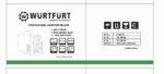 Saldatrice professionale WÜRTFÜRT Germany Inverter MIG 200 NO GAS - immagine 3