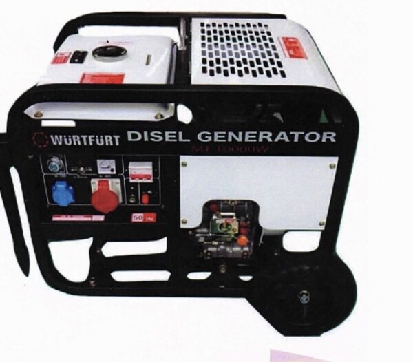 Generatore di energia diesel WÜRTFÜRT Germany MT 10000W