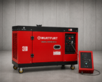 Generatore di corrente diesel WÜRTFÜRT Germany A.T.S. MTYIN 10 MAR 10000W - immagine 2