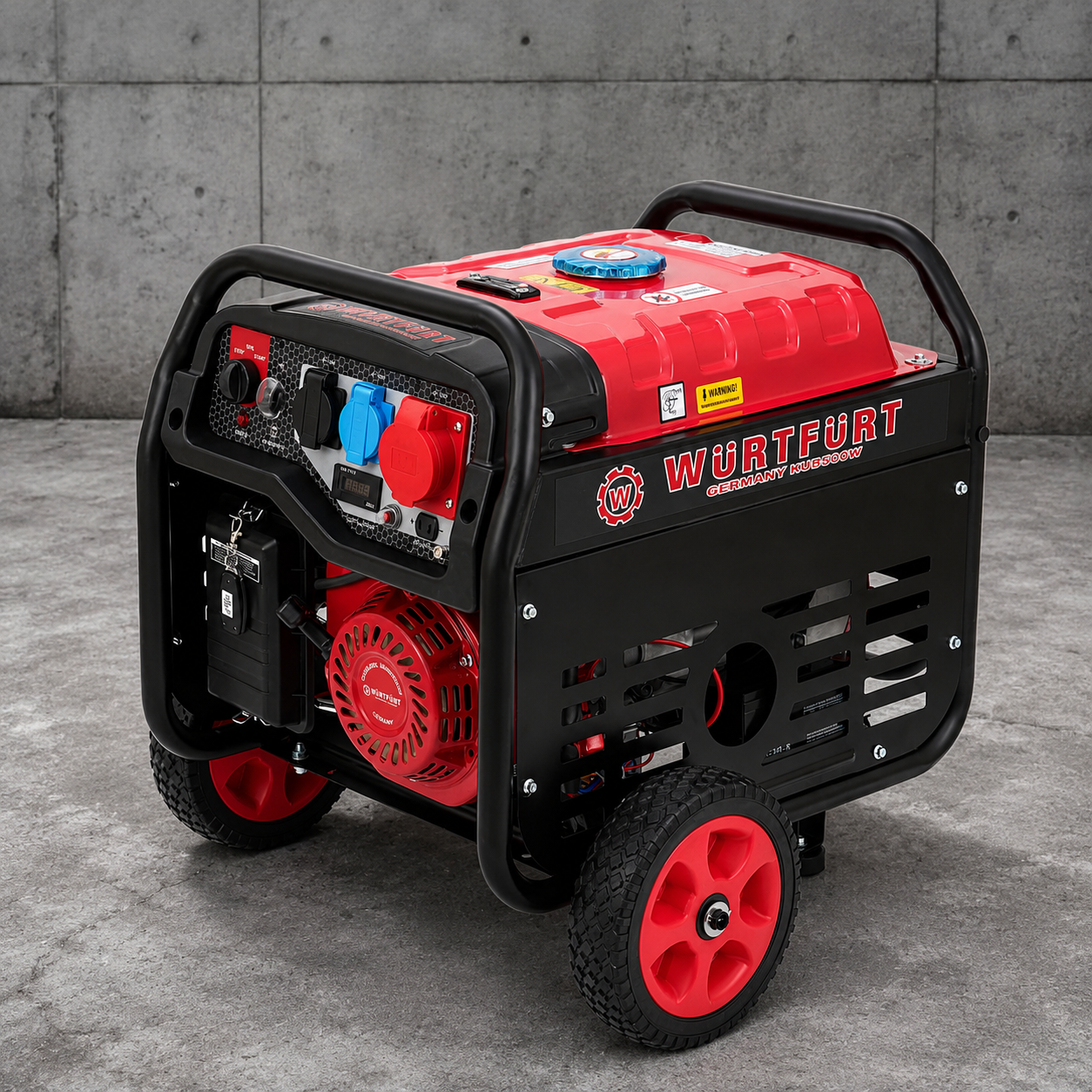 GASOLINE GENERATOR WURTFURT GENERATORE A BENZINA MODELLO KU5500W - immagine 1